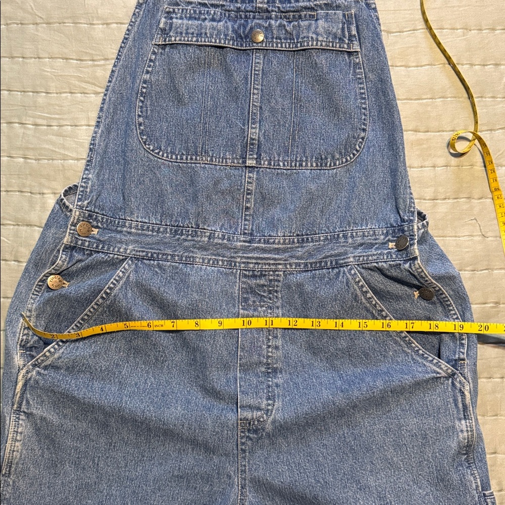Lee Women's Blue Jean Shorts Overalls - Picture 6 of 6